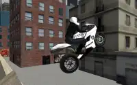الشرطة دراجة نارية 3D Screen Shot 0