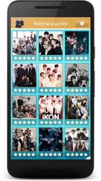 iKon Slide Puzzle Game Screen Shot 0