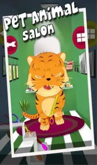 Pet Animal Salon - Permainan Screen Shot 2