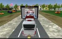 Bus Wash Tuning: Gas Station Parking Bus Simulator Screen Shot 0