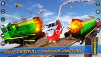 Mega Ramp Train Stunt Game Screen Shot 4