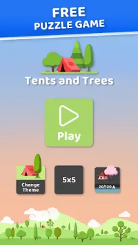 Tents and Trees: Puzzle game Screen Shot 4