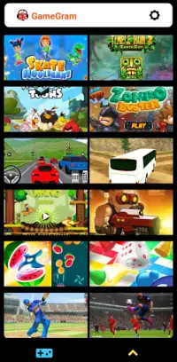 Gamegram - 2000  Free Games In One App Screen Shot 2