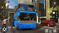 Parking et conduite d'autobus urbains réels Screen Shot 4
