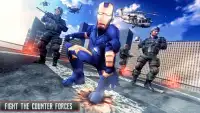 Iron avenger gods superhero fighting flying robot Screen Shot 2