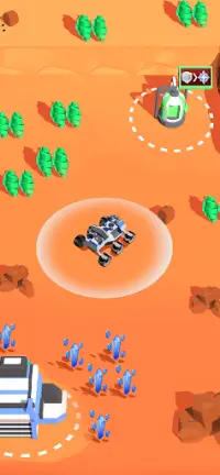 Space Rover: 宇宙探査機。採掘ゲーム RTS Screen Shot 5