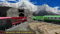 Super Schnee Zug Abenteuer Sim Screen Shot 1