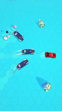 Hexagon Pursuit: Car Racing Screen Shot 2