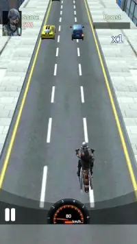 Moto Traffic Runner Screen Shot 4