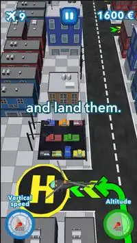 يطير وبارك: لعبة مواقف مجانية للسيارات Screen Shot 1