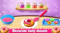 Donut Maker Girls Cooking Game Screen Shot 15