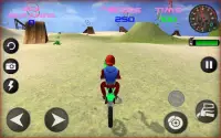 Super Hero Moto jump Screen Shot 0