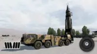 सेना मिसाइल लांचर 3 डी ट्रक: सेना ट्रक खेलों Screen Shot 1