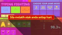 Pertempuran kata(Typing Fighting) Screen Shot 5