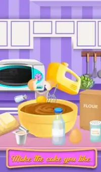Regenboog Doll Cake Maker Chef Screen Shot 6