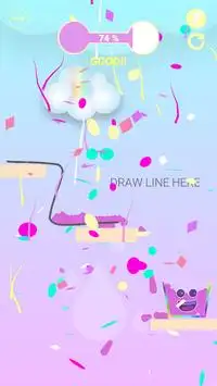 Rainbow Cloud : Draw Path Screen Shot 0