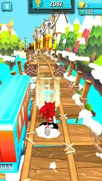 Spider-Sonic Adventure Dash Screen Shot 2