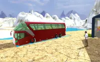Winter Bus Simulator 2018 Fête de Noël de neige Screen Shot 0