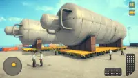 Oversized Cargo Transporter Truck Simulator 2018 Screen Shot 14