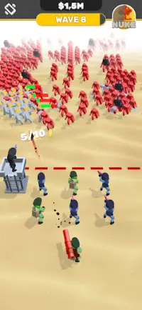 Idle Army Soldiers Screen Shot 0