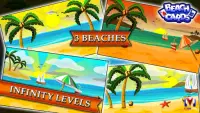 Beach Cards: hard free solitaire tripeak card game Screen Shot 2