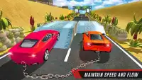 Chained Cars : Impossible American Muscle Driver Screen Shot 2