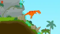 공룡의 섬: T-REX 게임 아동용 쥬라기 시뮬레이터 Screen Shot 3
