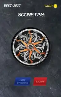Fidget Spinner Car Wheels Screen Shot 2