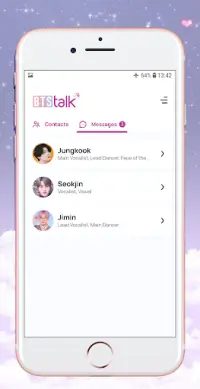 BTS Chat! Messenger (simulator) Screen Shot 1