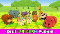 Baby unicorn game- Pony Runner Screen Shot 0