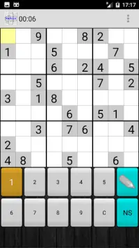 Sudoku juego libre Android App Screen Shot 0