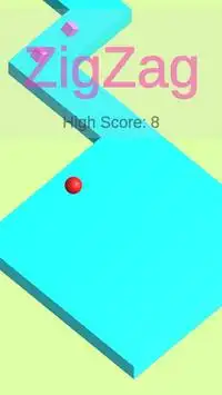 Zig-Zag : Zig zag ball 3d game Screen Shot 1