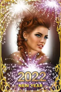 Happy New Year 2022 PhotoFrame Screen Shot 4