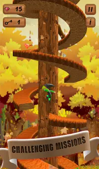 Spiral Jump  Castle Clash Game Screen Shot 1