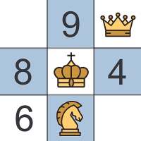 Schaak Sudoku: Koning, Koningin, Ridder Sudoku