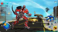 Lion Robot Transforming Games: Car Robot Game Pro Screen Shot 4
