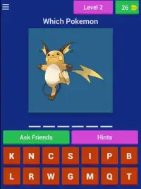 Pokemon Quiz Screen Shot 9