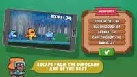 Dino Escape - Light Runner Screen Shot 1