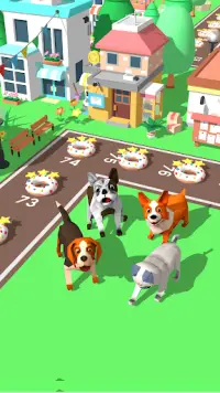 Hungry Pet Mania - Match 3 Gems Game Screen Shot 0