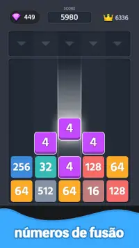 Merge Number - 2048 Number Game Screen Shot 0