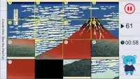 Bear's Ukiyo-e 15puzzle - 36Views of Mount Fuji Screen Shot 0