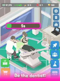 Idle Dentist! Doctor Simulator Games, Run Hospital Screen Shot 6