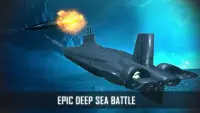 Zona di guerra sottomarina navale Screen Shot 1