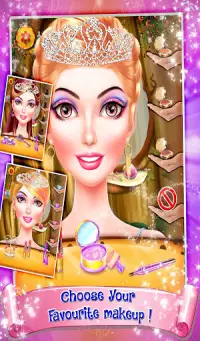 Princess Fashion Icon Model Makeover Salon Screen Shot 2