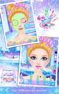 Princess Salon: Frozen Party Screen Shot 2