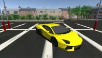City Super Car Parking Drive 3D Screen Shot 0