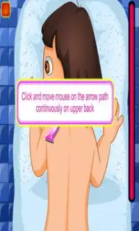 Princess Dora body Massage Screen Shot 4