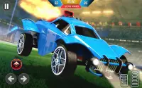 Rocket Car Ball League - 3D Car Soccer Game Screen Shot 10