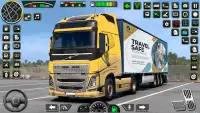 Heavy Car Transport Truck Game Screen Shot 0