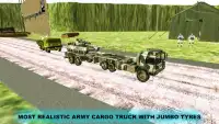 सेना कार्गो ट्रक परिवहन सिम Screen Shot 3